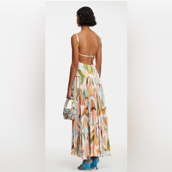 Acler Leasgill Midi Dress Size 2 NWT - Picture 2 of 9